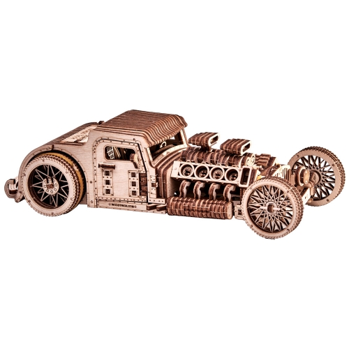 [Maskot Almacen] 우드 메카니칼 조립 모델 (Hot Rod)