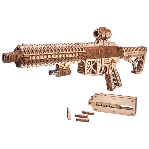 [Maskot Almacen] 우드 메카니칼 조립 모델 (Assault gun AR-T)