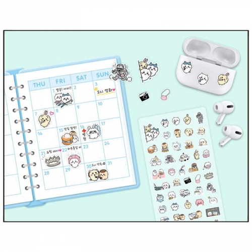 먼작귀 스케줄 스티커 농담곰 굿즈 다꾸 폰꾸 캐릭터 데코 스티커