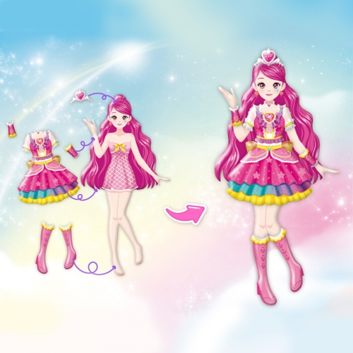 캐치티니핑 파티공주 옷입히기 코디스티커 티니핑공주 스티커놀이