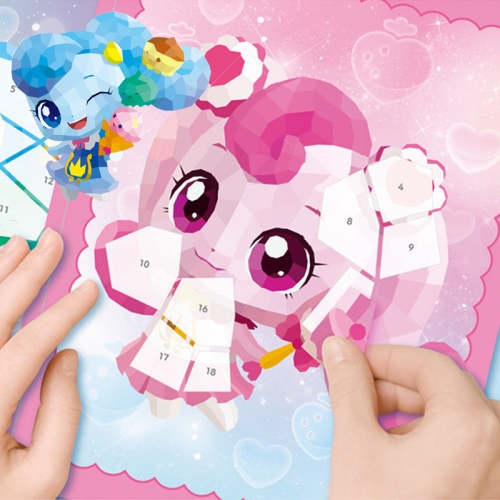 캐치티니핑 스티커 컬러링 색칠놀이 도안 어린이 컬러링북 놀이북