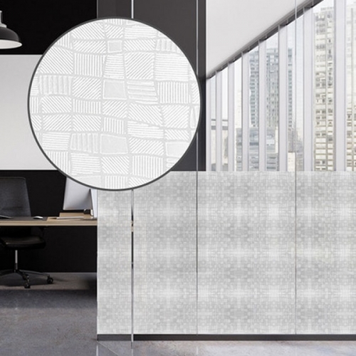 국산 반투명 안개시트지 엠보글라스 20/25M 한지, 사각, 격자 (MESH, MG, EG, PGE)