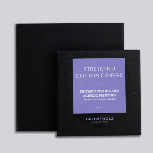 검정사각캔버스 정사각 직사각 캔버스 면천캔버스 미술용캔버스