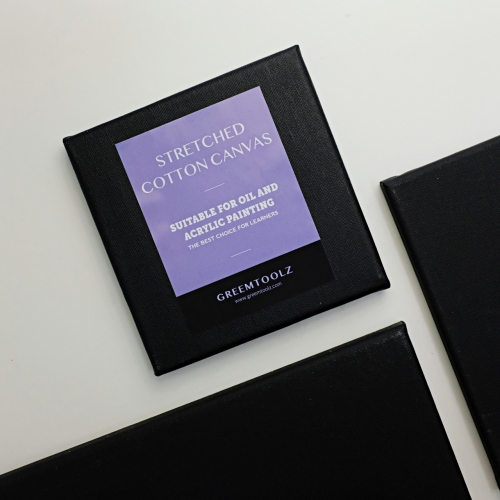 검정사각캔버스 정사각 직사각 캔버스 면천캔버스 미술용캔버스