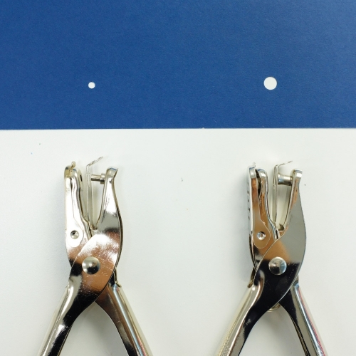 타공 펀치 펀칭기 1공 원형 종이