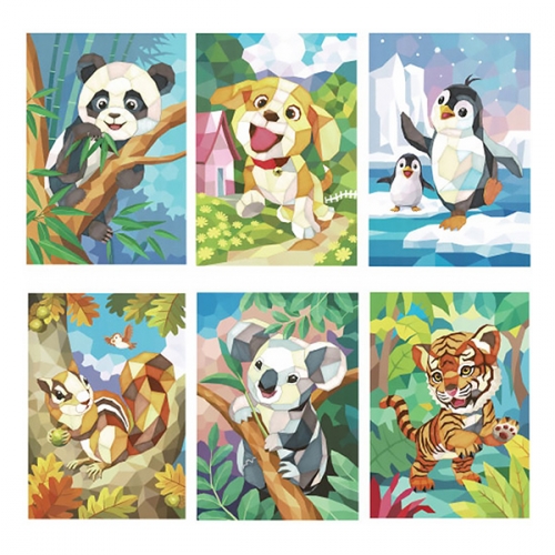 폴리곤아트 동물 사랑 시리즈 (6종 택1)