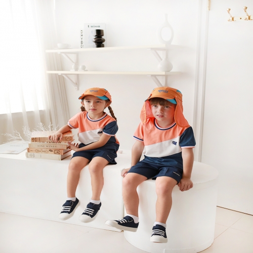 [미래아이] 하복 윈스턴 (오렌지) 세트판매