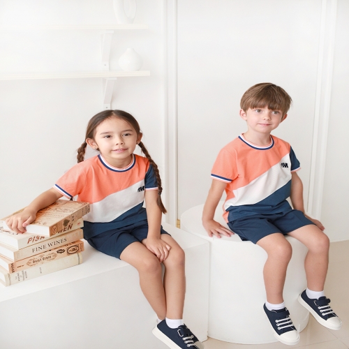 [미래아이] 하복 윈스턴 (오렌지) 세트판매