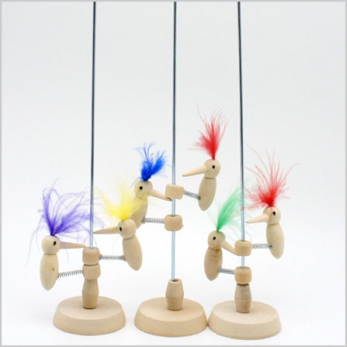 움직이는 스프링 딱따구리(완제품)