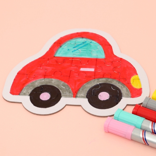 자동차 종이 퍼즐