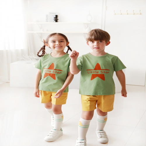 [미래아이] 하복 리틀스타 (카키)