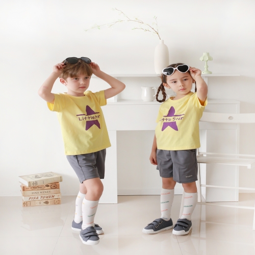 [미래아이] 하복 리틀스타 (옐로우)