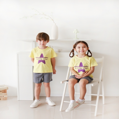 [미래아이] 하복 리틀스타 (옐로우)