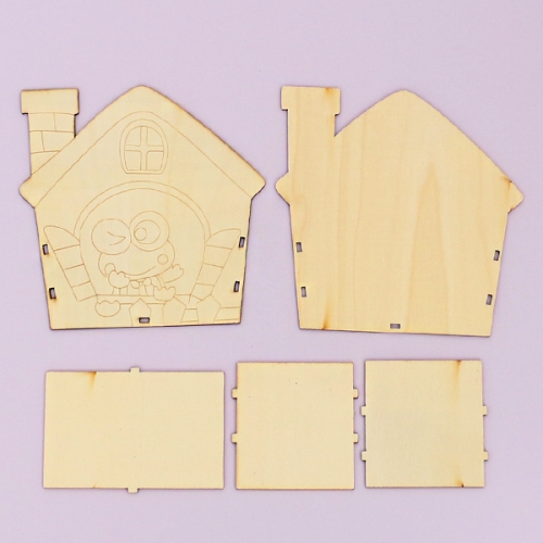 개구리 집 연필 꽂이