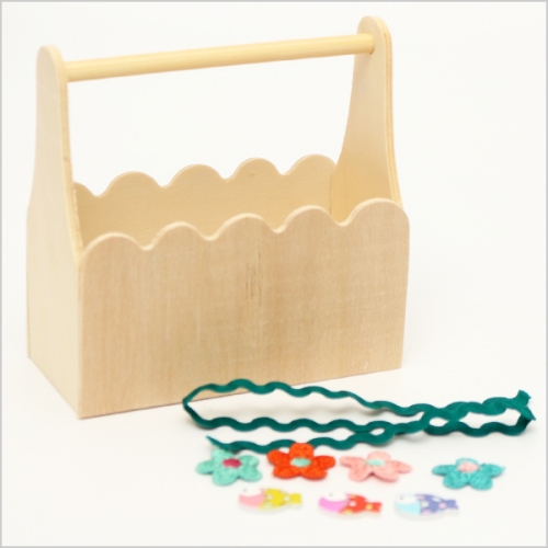 나무 수납 정리함 꾸미기