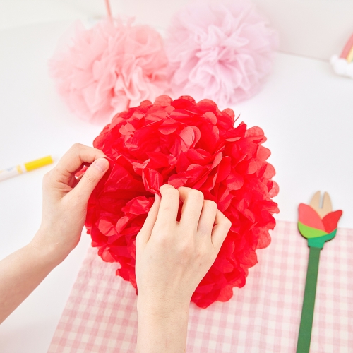 [민화샵] 대왕 카네이션 만들기