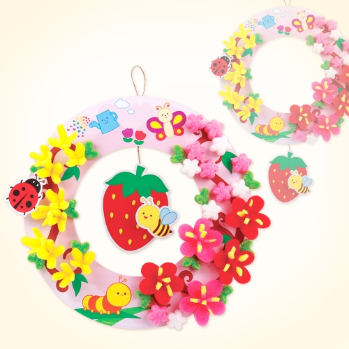 플레이콘 봄을 담은 리스만들기 (5인용/1인용-선택1)