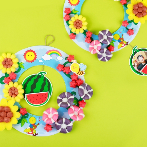 플레이콘 여름을담은 리스만들기(1인용/5인용-선택1)