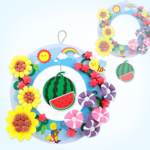 플레이콘 여름을담은 리스만들기(1인용/5인용-선택1)