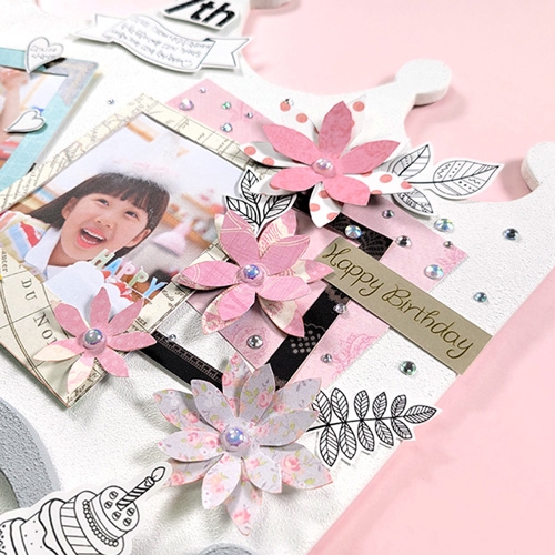 [만꾸] 왕관액자 / DIY 생일액자