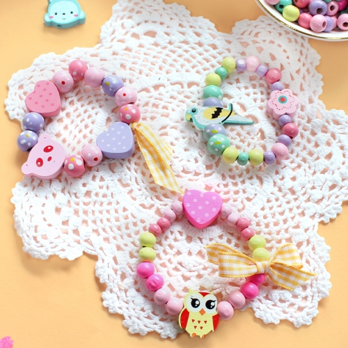 동물 나무비즈 세트