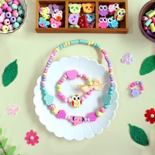 동물 나무비즈 세트