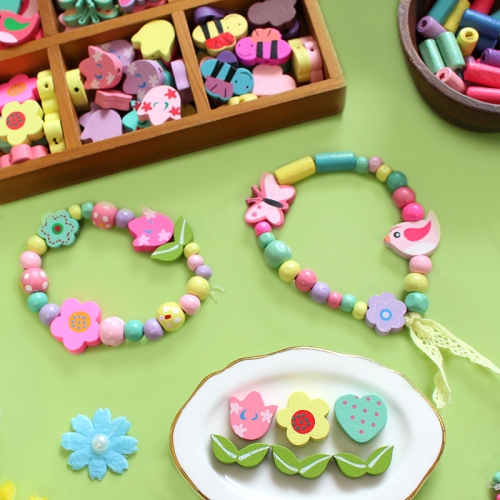 꽃 나무비즈 세트