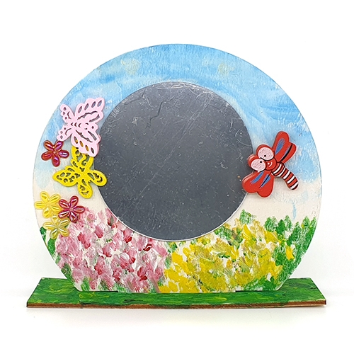 [키즈킹] 거울 꽃 스탠드액자 만들기(4종 택1)