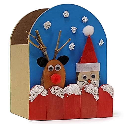 [키즈킹] 크리스마스 연필꽂이 만들기(2종 택1)