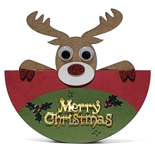 [키즈킹] 크리스마스 종이오뚝이 만들기(4종 택1)