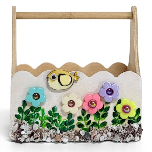 [키즈킹] 정리함 만들기-꽃(6종 택1)