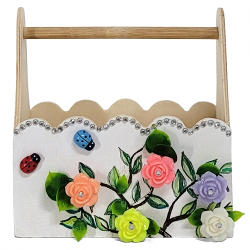 [키즈킹] 정리함 만들기-꽃(6종 택1)