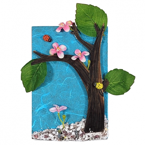 [키즈킹] 계절나무 사각 탁상액자 만들기(4종 택1)