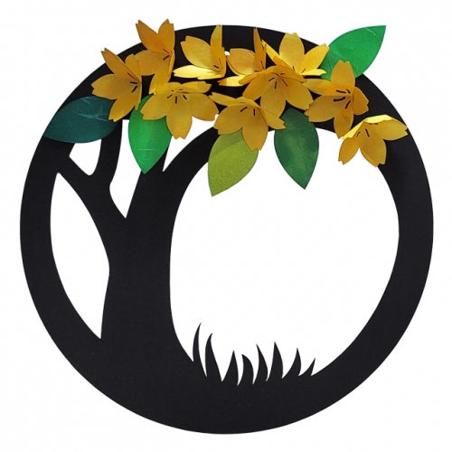 [키즈킹] 종이나무 원형걸이 만들기(4종 택1)