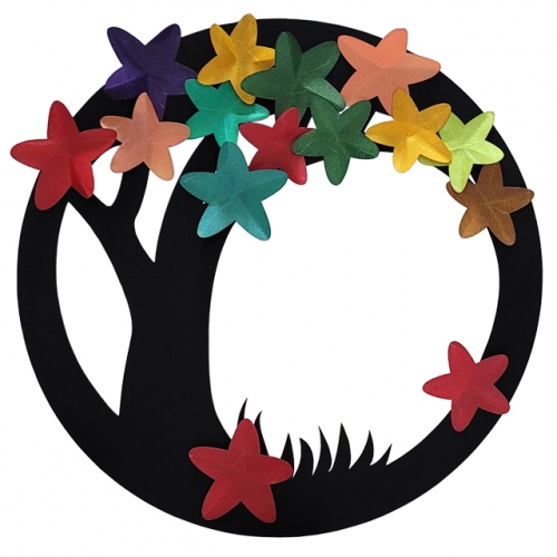 [키즈킹] 종이나무 원형걸이 만들기(4종 택1)