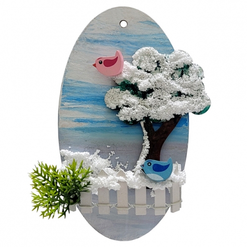 [키즈킹] 사계절 타원형걸이 만들기(4종 택1)