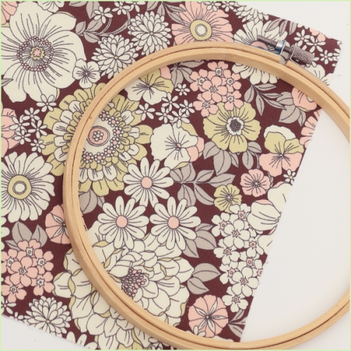 플라워 컬러링 수틀 액자