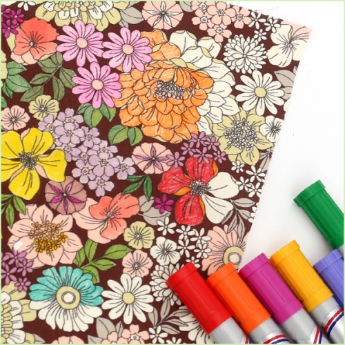 플라워 컬러링 수틀 액자