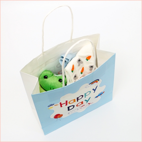 해피데이 종이 쇼핑백(5개1세트)