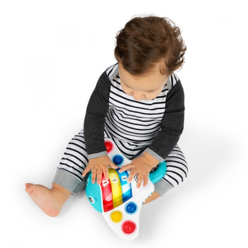 [베이비아인슈타인] 멜로디 가오리 푸쉬팝 장난감 숫자 모양