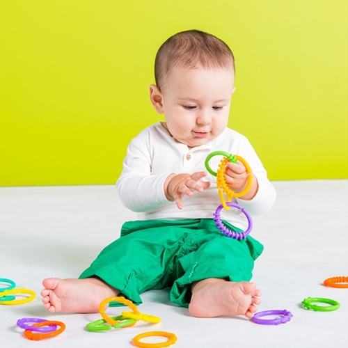 [브라이트스타트] 고리친구들 유모차 카시트 장난감