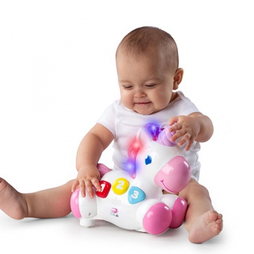 [브라이트스타트] 댄싱 유니콘 멜로디 작동완구