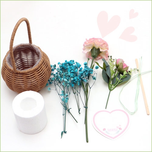 카네이션 꽃바구니