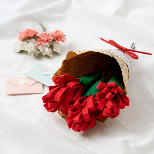 [4+1] 민화샵 펠트 꽃다발 카네이션 만들기 세트