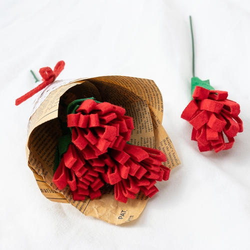 [4+1] 민화샵 펠트 꽃다발 카네이션 만들기 세트