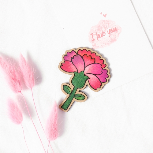 [4+1] 민화샵 카네이션 브로치 만들기