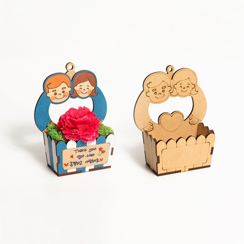 [4+1] 민화샵 모스 화분 카네이션만들기