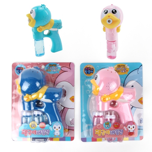 자동 버블건 펭글이 해피바니 비눗방울놀이 어린이선물 버블메이커