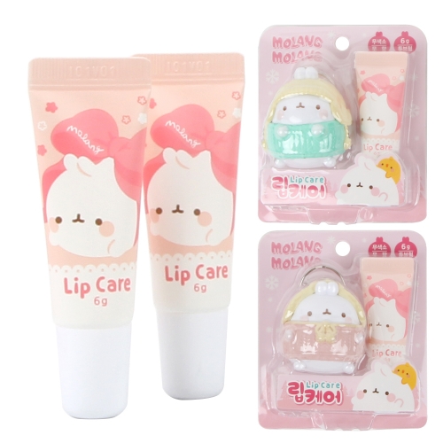 몰랑 캐릭터 립밤 몰랑키링 입술보습제 립케어 초등학생립밤 12개세트