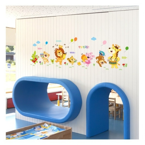 (환타스틱스 스티커)펀빅 쿵짝쿵짝 악단 친구들 FDT-2305